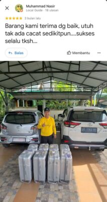 Gambar Pemberian Bintang dari Customer