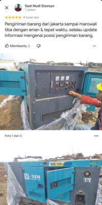 Gambar Pemberian Bintang dari Customer