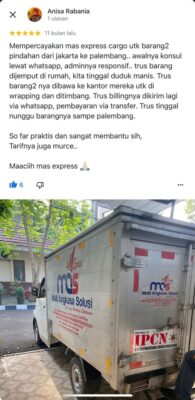 Gambar Pemberian Bintang dari Customer
