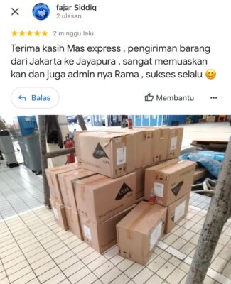 Gambar Pemberian Bintang dari Customer