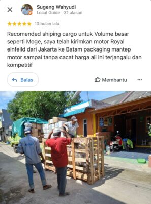 Gambar Pemberian Bintang dari Customer